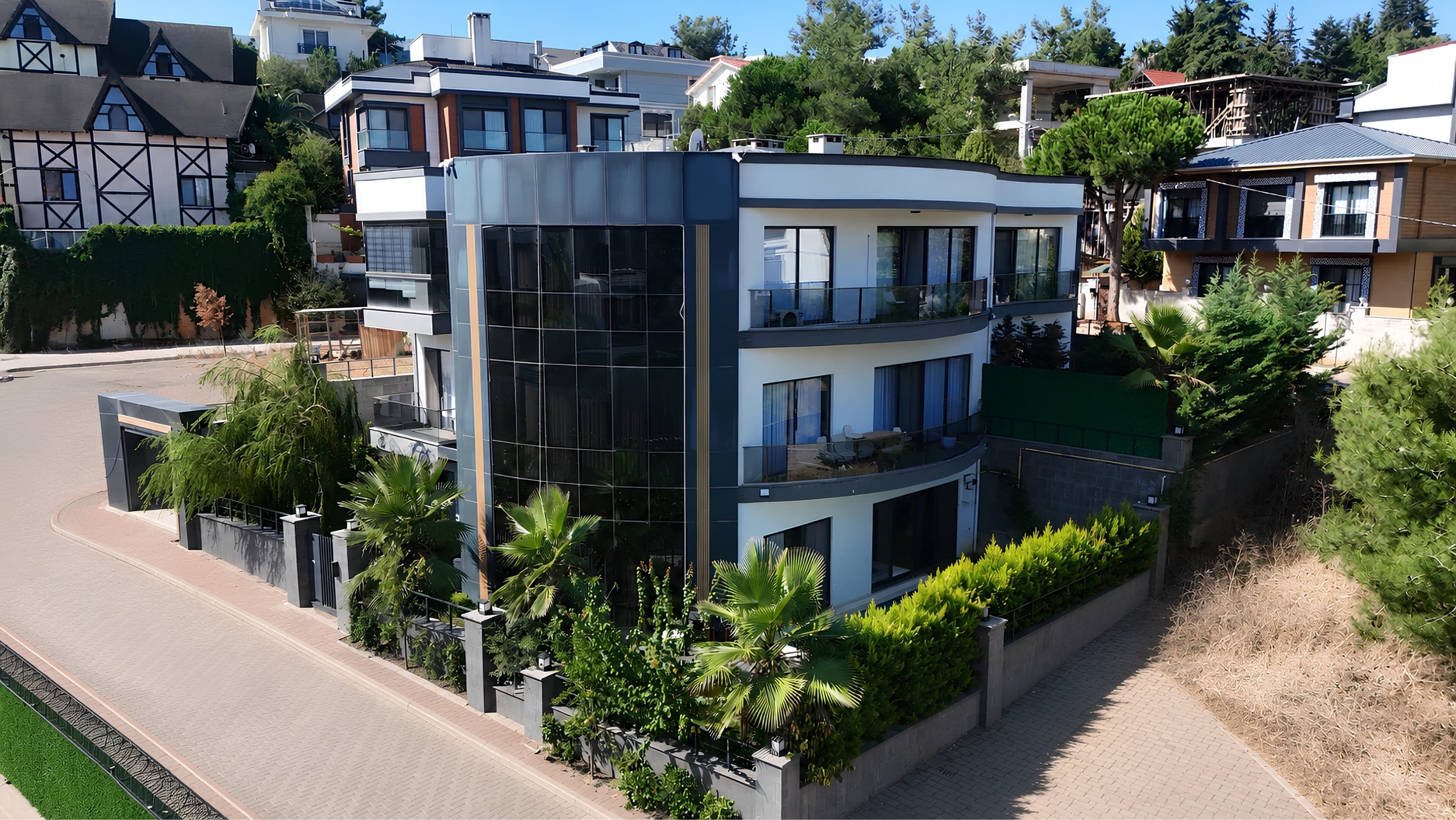 Gizli Bahçe Villaları projesi görseli